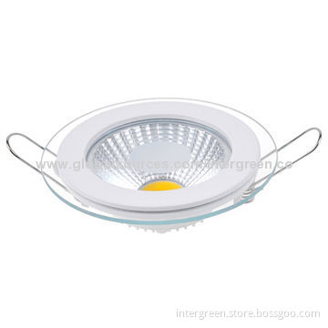 LED COB Round 15W Glass Downlight, -20 to +40°C Operating Temperature